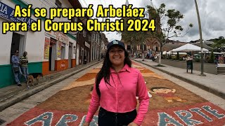 Así se vive el Corpus Christi en Arbeláez [upl. by Arorua]