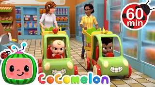 Shopping Cart Song  Colorful CoComelon Nursery Rhymes  Sing Along Songs for Kids [upl. by Paulo]