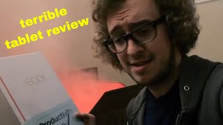 PETER REVIEWS Lenovo Yoga Book Drawing Tablet [upl. by Hgieloj363]