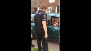 WOMAN DRIVER BLOCKS ROAD WASTES POLICE TIME Witham Essex [upl. by Park]