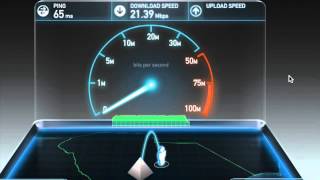 ATampT Uverse speedtest [upl. by Celestyna635]