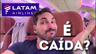 VALE PAGAR A PREMIUM BUSINESS da LATAM de SANTIAGO A GRU COMO É O AVIÃO 787 DO CHILE AO BRASIL [upl. by Otrebireh]