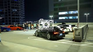 Private Parking Garage Car Meet [upl. by Jaella]