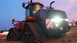 Case IH Quadtrac 620 amp 540 CVX TestDrive mit Pöttinger TerraDisc 10001T [upl. by Zetnauq]