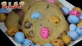 Cadbury Mini Egg Cookies Recipe  Easter egg chocolate chip cookies [upl. by Maryann]