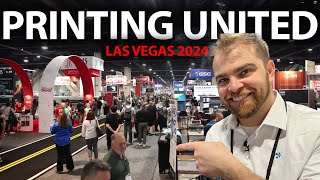 Printing United Expo Las Vegas 2024 Walkthrough Pt 1 [upl. by Alcus]