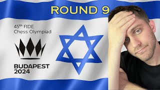 Israel vs Moldova Round 9 Chess Olympiad 2024 BAD DAY [upl. by Devol]