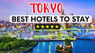 TOP 12 Best Places To Stay in Tokyo Japan 2024 [upl. by Shwalb]