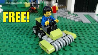 LEGO City Free Lawnmower Magazine [upl. by Sela]