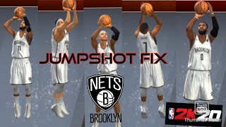 Brooklyn Nets Starters Jumpshot Fix  NBA 2K20 Mobile [upl. by Karil]