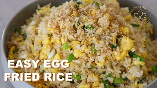 5 Minutes EASY Egg Fried Rice [upl. by Eidnarb829]