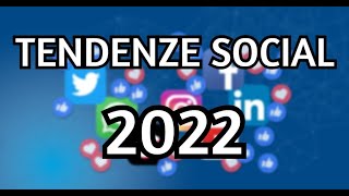 TENDENZE SOCIAL 2022 [upl. by Miran]