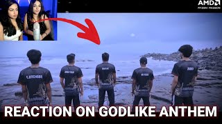 SHARKSHE MizoPlays React on Godlike Anthem 🔥  Reaction On Godl Anthem [upl. by Enecnarf]