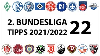 Bundesligatipps 2Liga  22Spieltag  Saison 20212022 [upl. by Letta]