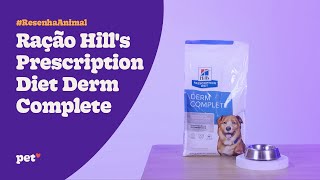 Ração Seca Hills Prescription Diet Derm Complete para Cães [upl. by Irat]