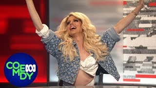 Interview Courtney Act  Tonightly With Tom Ballard [upl. by Ecirtel343]