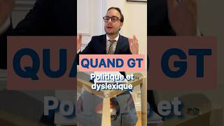 Politique et dyslexique… c’est chaud 😂 humour politics dyslexia shorts [upl. by Sezen]