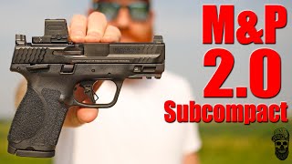 New SampW MampP 20 36quot Subcompact 9mm First Shots amp Impressions [upl. by Levram]