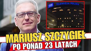 Powrót po Długiej Absencji Dziennikarz Mariusz Szczygieł wraca do TVP [upl. by Spaulding200]