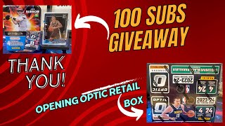 💯 Subs Opening and Giveaway 202324 Optic Basketball Retail Box [upl. by Enaols]