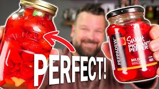 Pickled Peppadew Recipe BETTER than store bought [upl. by Rawde295]