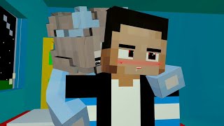 Sofie kiss Kzy while sleeping😴😴minecraft animation [upl. by Pelagi]