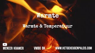 Warmte  Warmte amp Temperatuur – 3K  VMBO BasisKader  NaSk 14 [upl. by Areik]