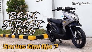 Review New Honda Beat Street 2020  Warna Silver Hitam Tampil Beda tanpa ISS [upl. by Adlaremse]