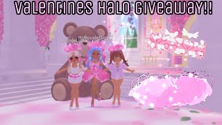 VALENTINES HALO ROYALE HIGH 2024 RICH ROYALE HIGH HALOS [upl. by Kragh]