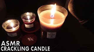 ASMR Crackling Fire Sounds WoodWick Candles  No Talking  Chloë Jeanne ASMR [upl. by Loma991]