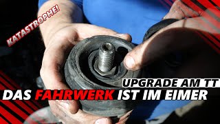 Die Domlager sind komplett am Ars Fahrwerk Erneuerung am Audi TT 18T cars tutorial viral [upl. by Milburn57]