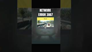 Network error 3007 in CODM [upl. by Eetnahs840]