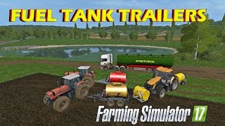 FS  17  Mods FUEL TANK TRAILERS [upl. by Aikal365]