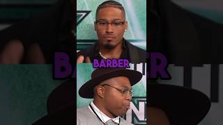 Carmelo Hayes amp Trick Williams go to different barber shops 💔💈 [upl. by Ahsinan226]