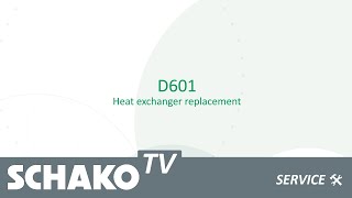 D601 DISA601 Heat Exchanger Replacement [upl. by Acissaj]