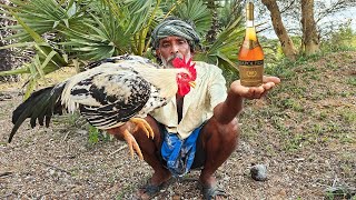 VSOP Brandy  Country Chicken Gravy  Cooking Traditional Village Country Chicken Recipe [upl. by Rusert4]