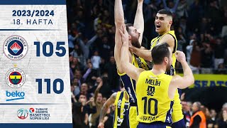 Bahçeşehir Koleji 105110 Fenerbahçe Beko  Türkiye Sigorta Basketbol Süper Ligi  202324 [upl. by Vokaay66]