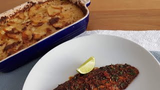 Smoked Bacon Potato Gratin Dauphinois recipe [upl. by Harol]