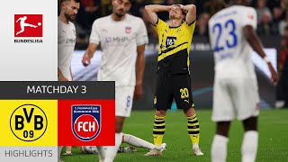 Wild Draw BVB Gives Up The Lead  Borussia Dortmund  1 FC Heidenheim 22  MD 3 BL 2324 [upl. by Maon]