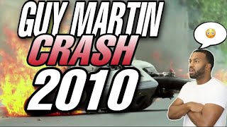 AMERICAN FIRST TIME REACT TOIsle of Man TT Guy Martin Crash 2010 ⚡️I COULD NOT BELIEVE THIS [upl. by Arin]