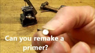 What if you cant buy primers for handloading DIY ammo option [upl. by Lombardy]