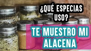 ¿Que especias lleva mi comida  Te muestro mis ingredientes saludables [upl. by Samuelson186]