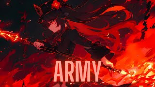 Nightcore  Army Sped Up [upl. by Sakram]