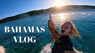 BAHAMAS VLOG diving tandem surfing cliff jumping amp cave exploration [upl. by Leroy]