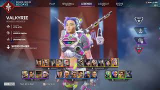 Bangalore Heirloom240 legendry skins S8 to S20 BP 718 level AccountBagdeslegends skins video [upl. by Aggy635]