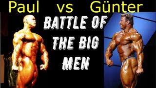 Paul Dillet vs Günter Schlierkamp  BATTLE OF THE BIG MEN [upl. by Shute]