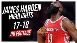 Rockets SG James Harden 20172018 Season Highlights ᴴᴰ [upl. by Einre]