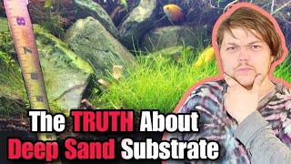 The TOUGH TRUTHS About DEEP SAND SUBSTRATE Aquariums Using Deep Sand Beds amp Caps in Planted Tanks7 [upl. by Kassi]