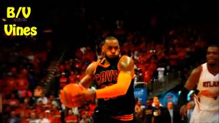 Lebrons Ferocious Tomahawk Jam in Super Slow Motion [upl. by Xena]