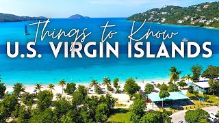 Everything You NEED TO KNOW Visiting US Virgin Islands [upl. by Hteb]